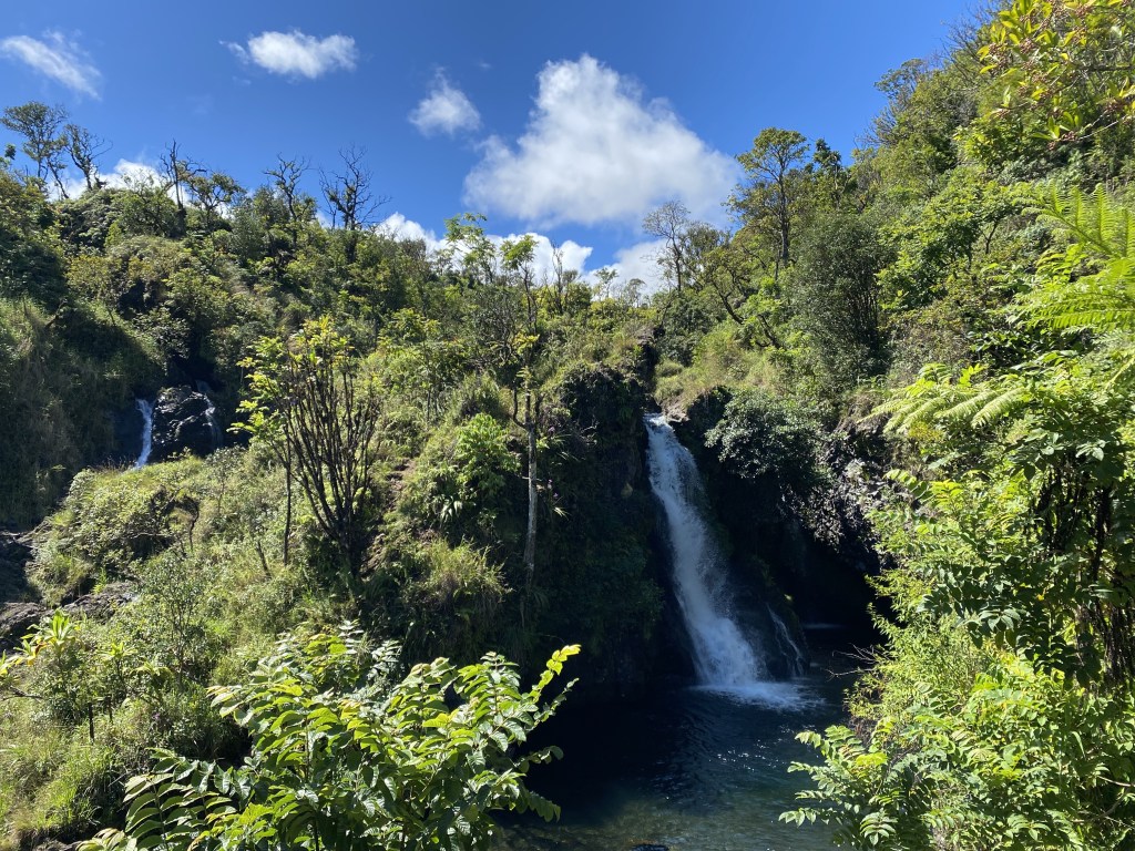 Haiku - where the Mo-olino Stream crosses the Hana Hwy